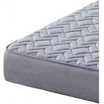 Oasis 12112 - Protector de colchón impermeable, acolchado tacto seda, 150 x 190 cm, color blanco