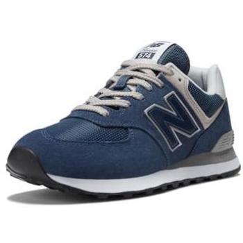 New Balance 574 Men's Sneakers - Navy/Gray - Size 13 D