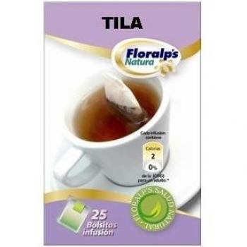 TILA 25 SOBRES FLORALP'S NATURA