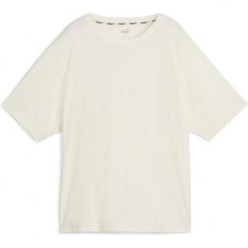 Camiseta de fitness Puma Animal Remix Boyfriend para mujer en color beige