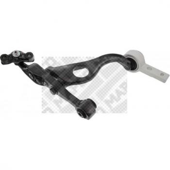 MAPCO Control Arm 52576 - Barra oscilante de suspensión de ruedas, fabricada en acero, incluye bujes de goma, diseñada para mejorar la estabilidad y el manejo del vehículo, compatible con varios modelos de automóviles