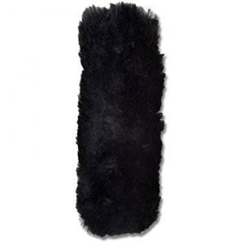 Protector de Nariz/Mandíbula de Piel de Cordero Waldhausen - Negro/Negro - Talla Única