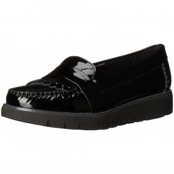Geox D Blenda C, Mocasines para Mujer, Negro