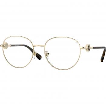 Versace VE1273D Asian Fit 1002 Women’s Eyeglasses Gold Size 54 (Frame Only) - Blue Light Block Available