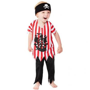 Disfraz de Pirata Alegre para niño y bebé de Smiffy's.