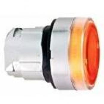 Schneider Electric ZB4BW35 Cabeza de pulsador iluminado Diámetro 22, Amarillo