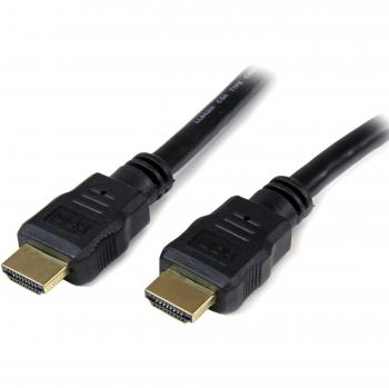 STARTECH.COM 0.5M High Speed HDMI Cable Ultra HD 4K x 2K HDMI Cable HDMI to HDMI M/M - 50 cm HDMI 1.4 Cable - Audio/Video Gold-Plated, Black