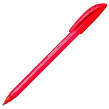 Bolígrafo Staedtler Ball 4320 M Triangular Rojo 1.0mm 10 unidades