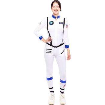 Disfraz de Astronauta para mujer con Insignia