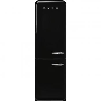 Smeg FAB32LBL5 Frigorífico Combi 196.8x60.1cm No Frost Clase Energetica D Bisagra Izquierda Estilo Años 50 Negro