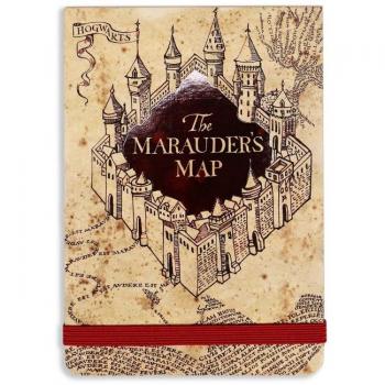 Bloc de Notas Mapa Merodeador Harry Potter - Cuaderno Pocket con Diseño Exclusivo