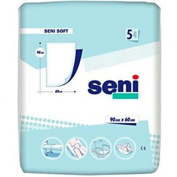 Seni Soft Super Hygiene Pads 90x60 cm, Absorbent, Pack of 5