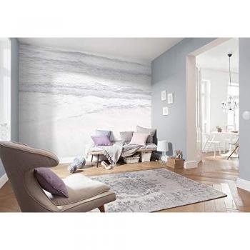 Papel Pintado No Tejido Playa Plateada 400x280 cm - Vliesbehang