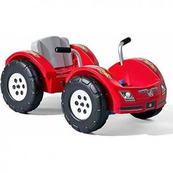 Coche de Pedales para Niños Zip N' Zoom Rojo con Tracción delantera