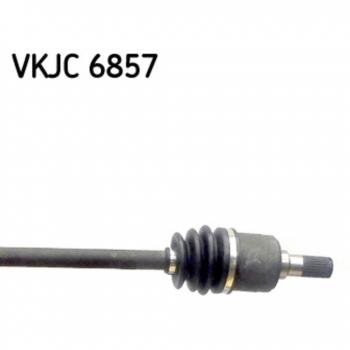 Eje motriz y árbol de transmisión SKF VKJC 6857, compatible con múltiples vehículos, fabricado en acero de alta calidad, diseñado para ofrecer durabilidad y resistencia al desgaste, incluye juntas homocinéticas para un rendimiento óptimo, fácil
