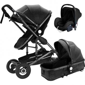 Carro Trio de bebé TANUKI 739BH antracita