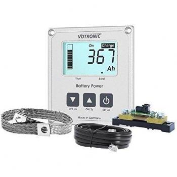 VOTRONIC 1263 PC de batería LCD 100 S Smart Shunt y cinta de masa