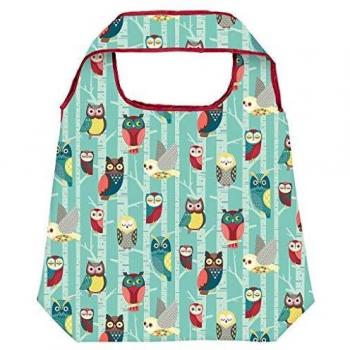 Moses Bolsa de la compra plegable, respetuosa con el medio ambiente, reutilizable, poliéster, verde, talla única