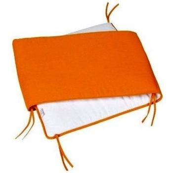 Bolín Bolón 1710808017560 - Protector para cuna, color naranja