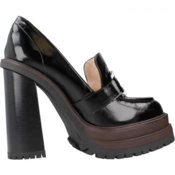 Mocasines de Mujer Lodi Modelo Pik3335, color negro, con tacón y diseño elegante