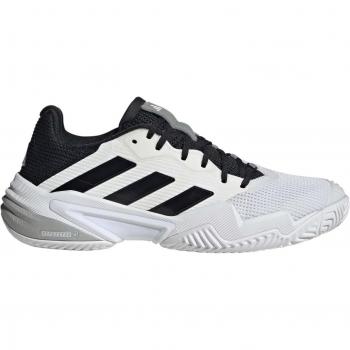Zapatillas de Tenis Adidas Barricade 13 para Hombre - Todas las Superficies - Blanco y Negro