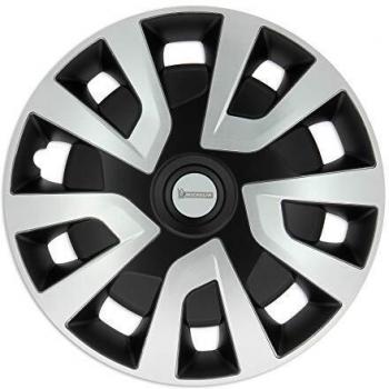 Tapacubos Michelin 15 - Modelo 009133, diseño elegante, material resistente a impactos, fácil instalación, compatible con ruedas de 15 pulgadas
