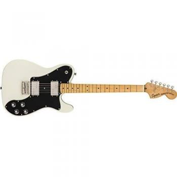 Squier Classic Vibe '70s Telecaster Deluxe Electric Guitar - Maple Neck, Olympic White