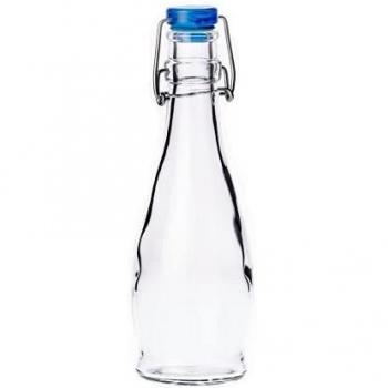 Botella de agua de vidrio