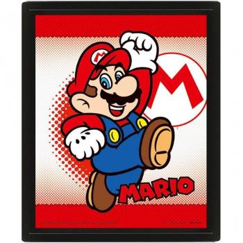 Póster 3D Super Mario - Mario / Yoshi