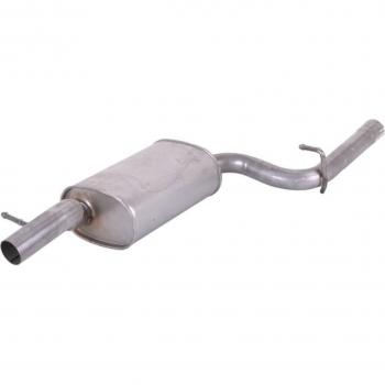 Silenciador central intermedio 4MAX 0219-01-30058 y 4MAX 0219-01-30058P, compatible con vehículos de diversas marcas, fabricado en acero de alta resistencia, diseño optimizado para