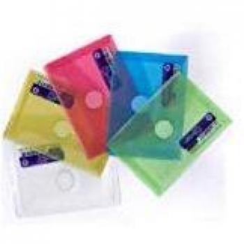 Bolsa de Polipropileno con Cierre Velcro en Azul, Tamaño A7 - Office Box 91226