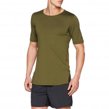Nike Haut à Manches Courtes Training Utility Camiseta, Hombre, Olive Canvas/Black, FR