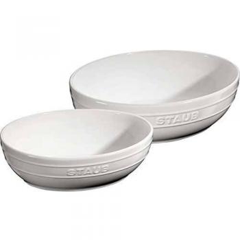 Cuencos Set Blanco 23 + 27 cm