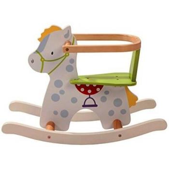 roba 69024 - Balancín de madera con forma de caballo [importado de Alemania]