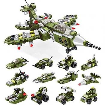 TINIBOLT Stem Juguetes de Construcción , Luchador Destructor Juguetes 25-in-1 Bloques de Construcción Mejores Regalos para de 6, 7, 8 ,9 ,10 Años Niños y Niñas,576 Piezas