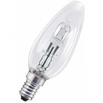 OSRAM - Bombilla halógena vela 20W=25 E14 2.000 horas