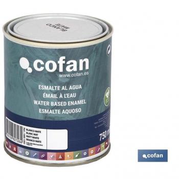 Esmalte Ecológico al Agua Blanco Mate 750 ml (Pack: 1)