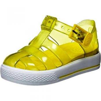 Igor Tenis, Sandalia con Pulsera Unisex niño, Amarillo