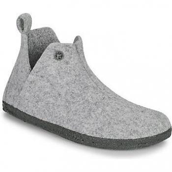 Birkenstock Women's Light Gray Andermatt Slippers, Size 9 US