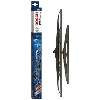 Escobilla limpiaparabrisas Bosch Twin Spoiler 535S, Longitud: 530mm/340mm – 1 juego para el parabrisas