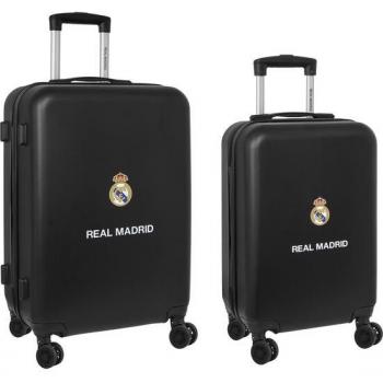 Set 2 Trolleys Cabina 20'+ Mediano 24' Real Madrid 2ª Equipacion 23/24 - Safta