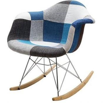 White Loft LF660 Sillón, Metal, Multicolor, 62 x 69 x 70 cm