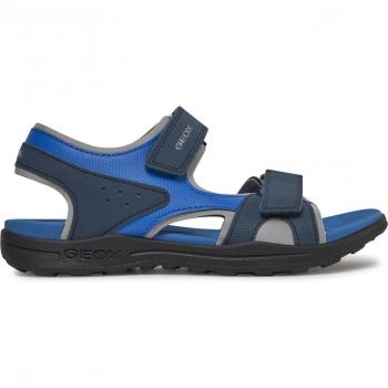 Sandalias para niños Geox Vaniett Azul Marino/Royal con cierre de velcro