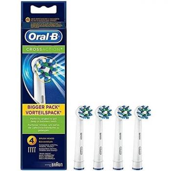 Recambios Oral B CrossAction 2 + 2 Unidades Pack Super ahorro