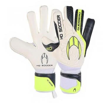 Guantes de Portero HO Soccer Coliseo Elite Negative Grey-Lime, Unisex Adultos, Blanco Gris/Lima, Talla 10.5