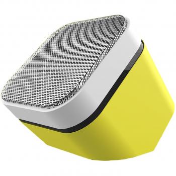 Altavoz Bluetooth Celly Fluo Amarillo 3W, Tecnología Bluetooth 5.1, Alcance de 10m y Autonomía de hasta 3.5h