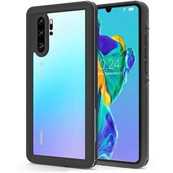 Funda Impermeable Redpepper IP68 para Huawei P30 Pro - Negra/Transparente