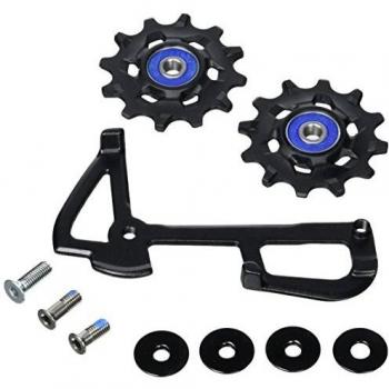 J.RULETAS X-SYNC+JAULA SRAM CAMB.EAGLE XX1 11V.NEG