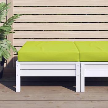 Almohada verde brillante 60x60x8 cm en tela de Oxford
