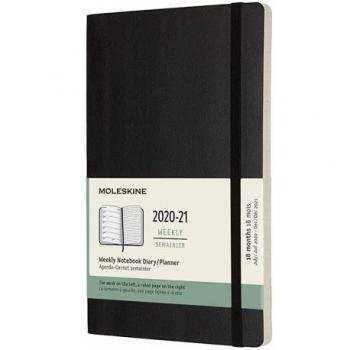 Agenda Moleskine Clásica 2023 | Semanal | Grande | Tapa Dura | Rojo Escarlata